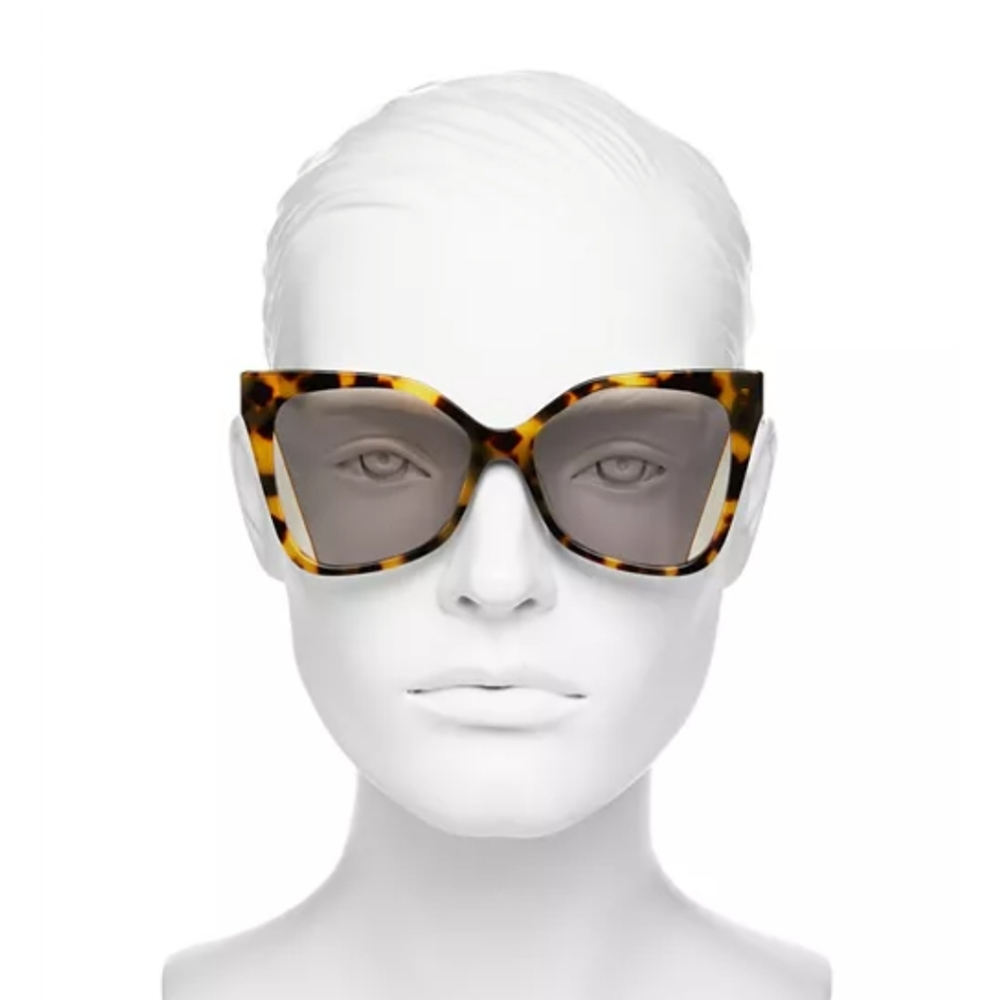 Fendi Butterfly Sunglasses, 55mm Havana